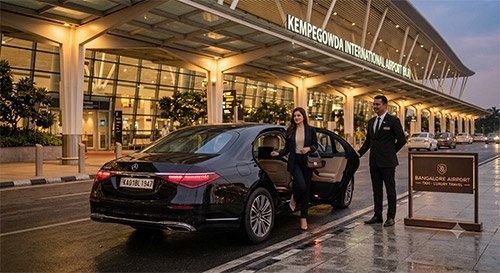 Bangalore airport pickup taxi